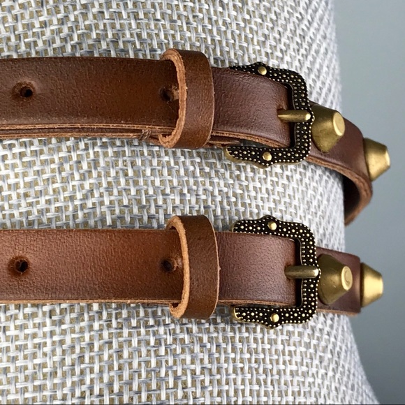 Gucci Brown Leather Feline Head Choker Necklace - Picture 6 of 8